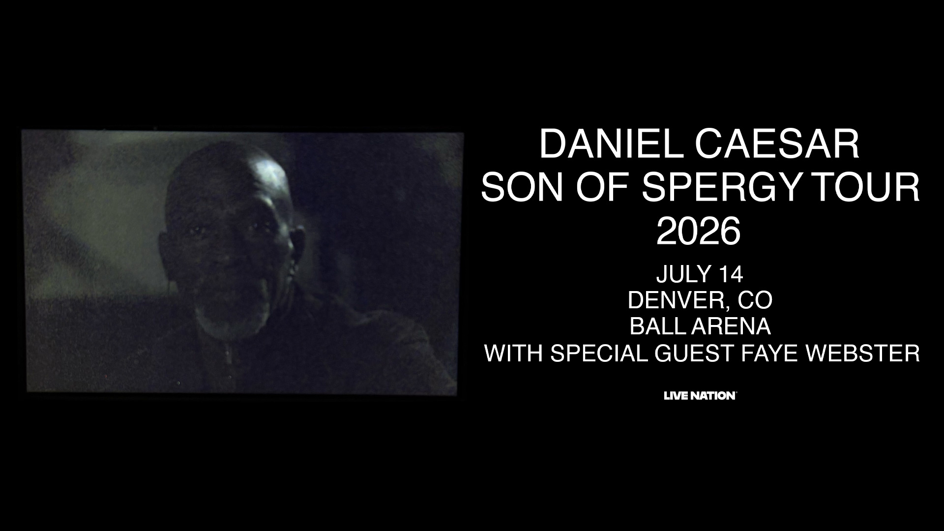 Daniel Caesar - Son of Spergy Tour